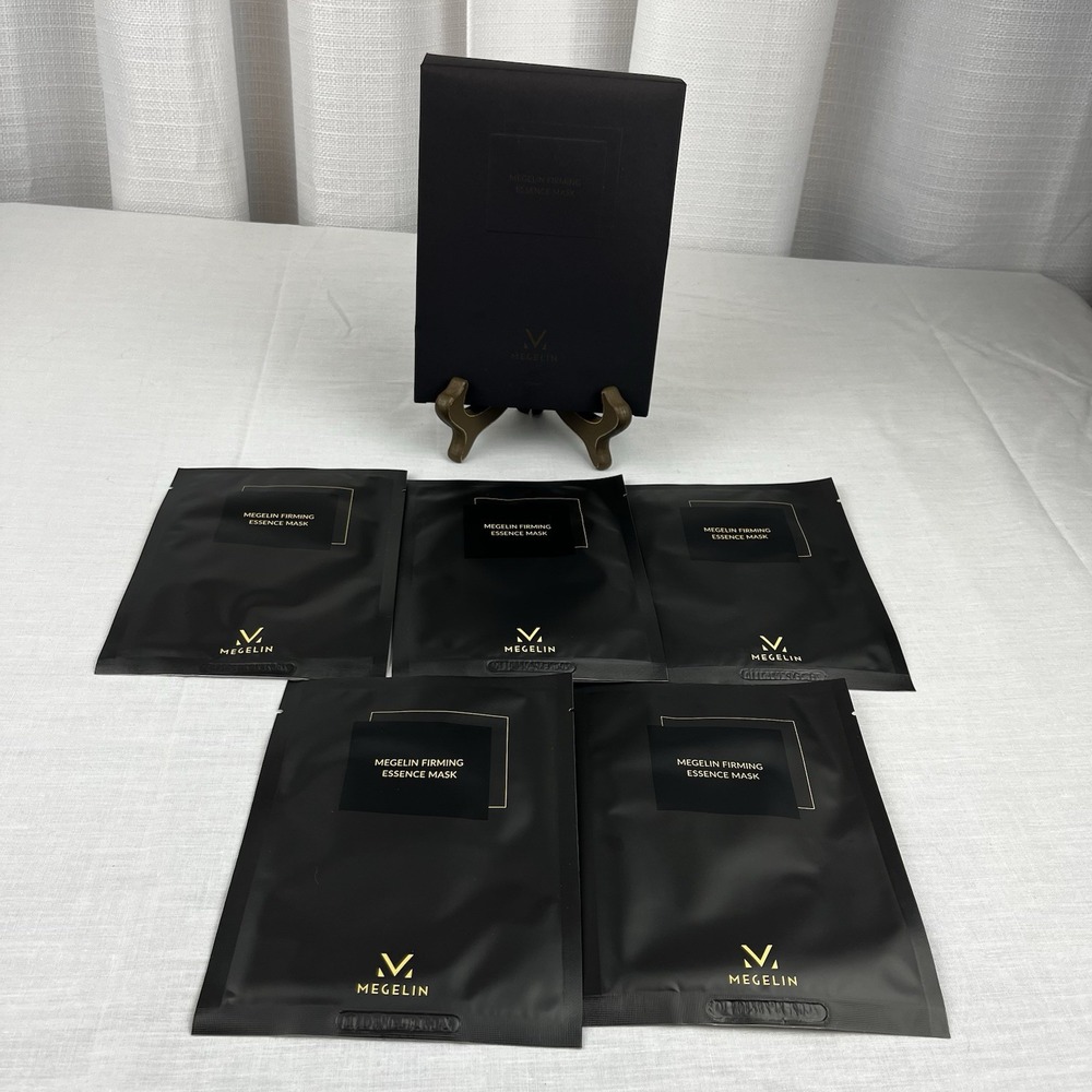 MEGELIN Firming Essence Mask 26ml x 5 pcs Sheet Facial Skincare Polypeptides